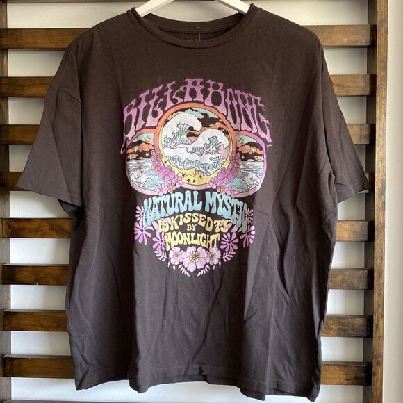Billabong Natural Mystic Oversized Graphic Tee - Picture 6 of 6